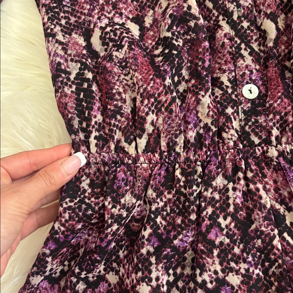 Show Me Your Mumu Python Print Romper - image 7